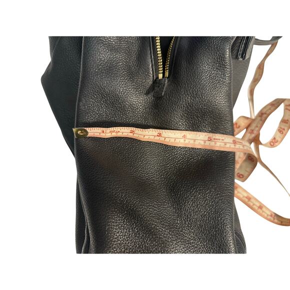 Tory Burch Black Leather Harper Tote - Picture 10 of 10